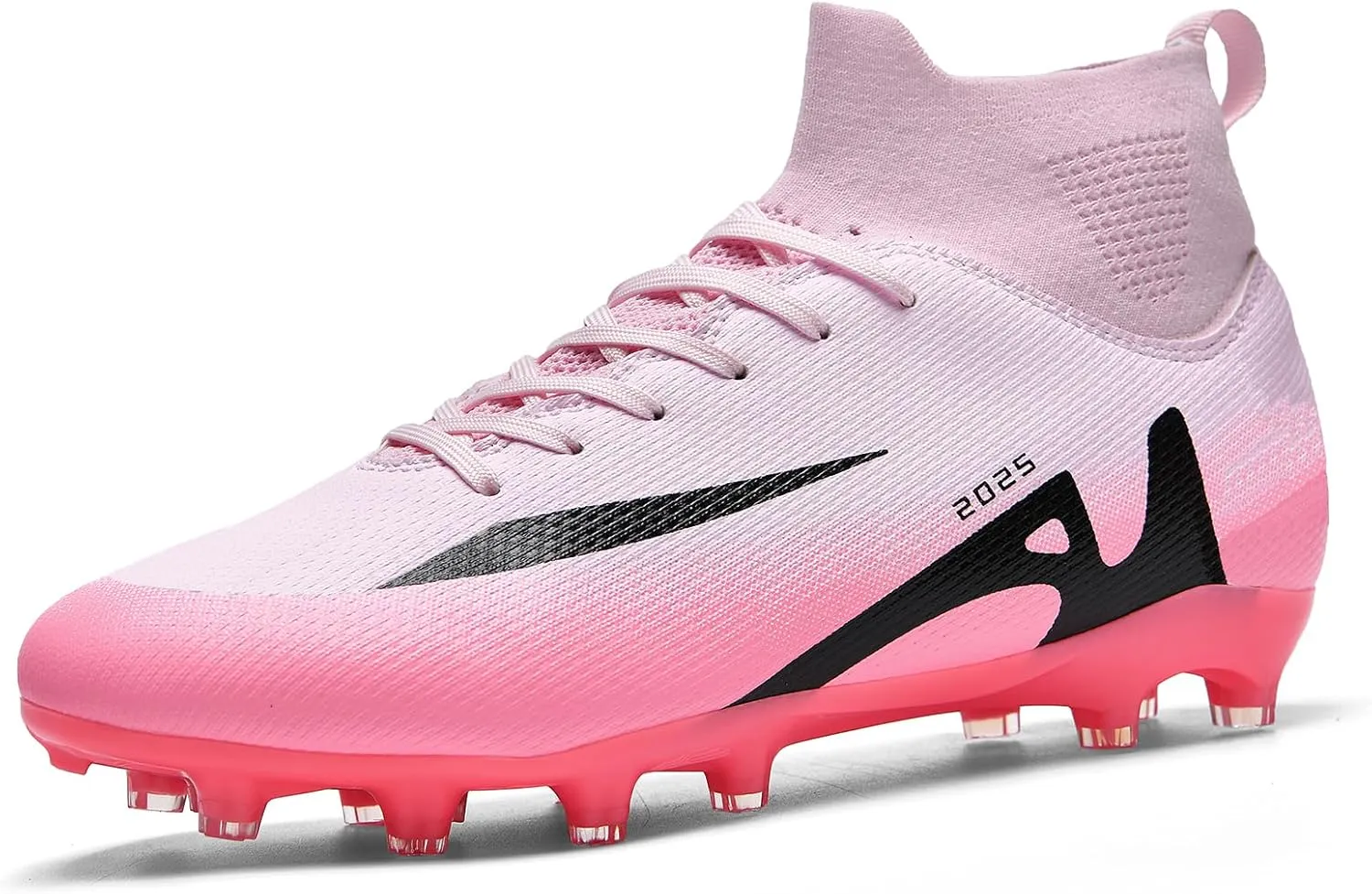 Soccer Cleats for Mens Womens Indoor Soccer Shoes Unisex Baseball Turf Shoes Youth Rugby Shoes Adult AG FG TF Football Boots Wide Training Sneaker