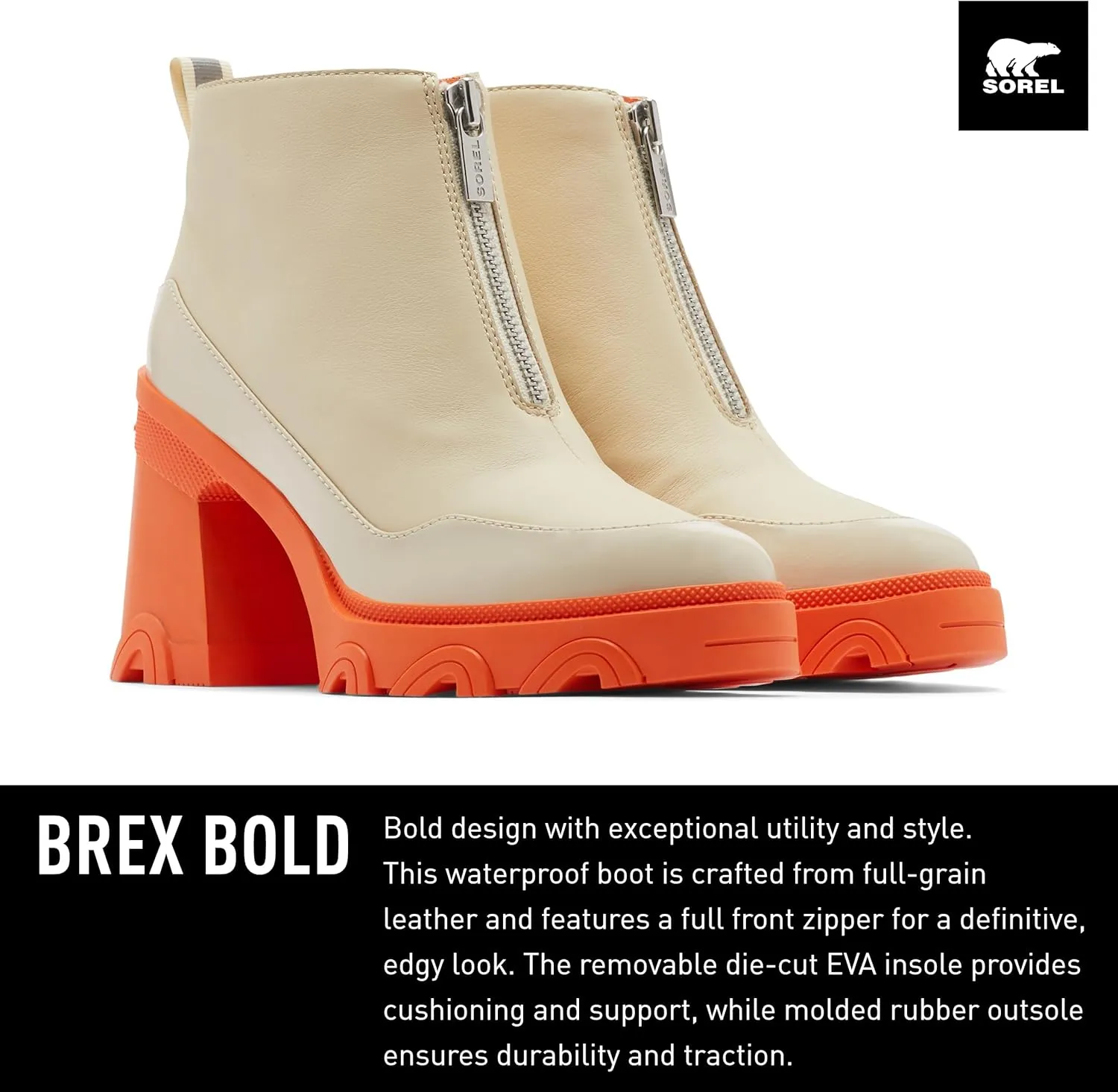 Sorel Women's Brex Heel Zip Boots