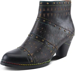 Spring Step L'Artiste Niobe Women's Standout Bootie - Bold Design, Impeccable Quality, Edgy Ankle Boots
