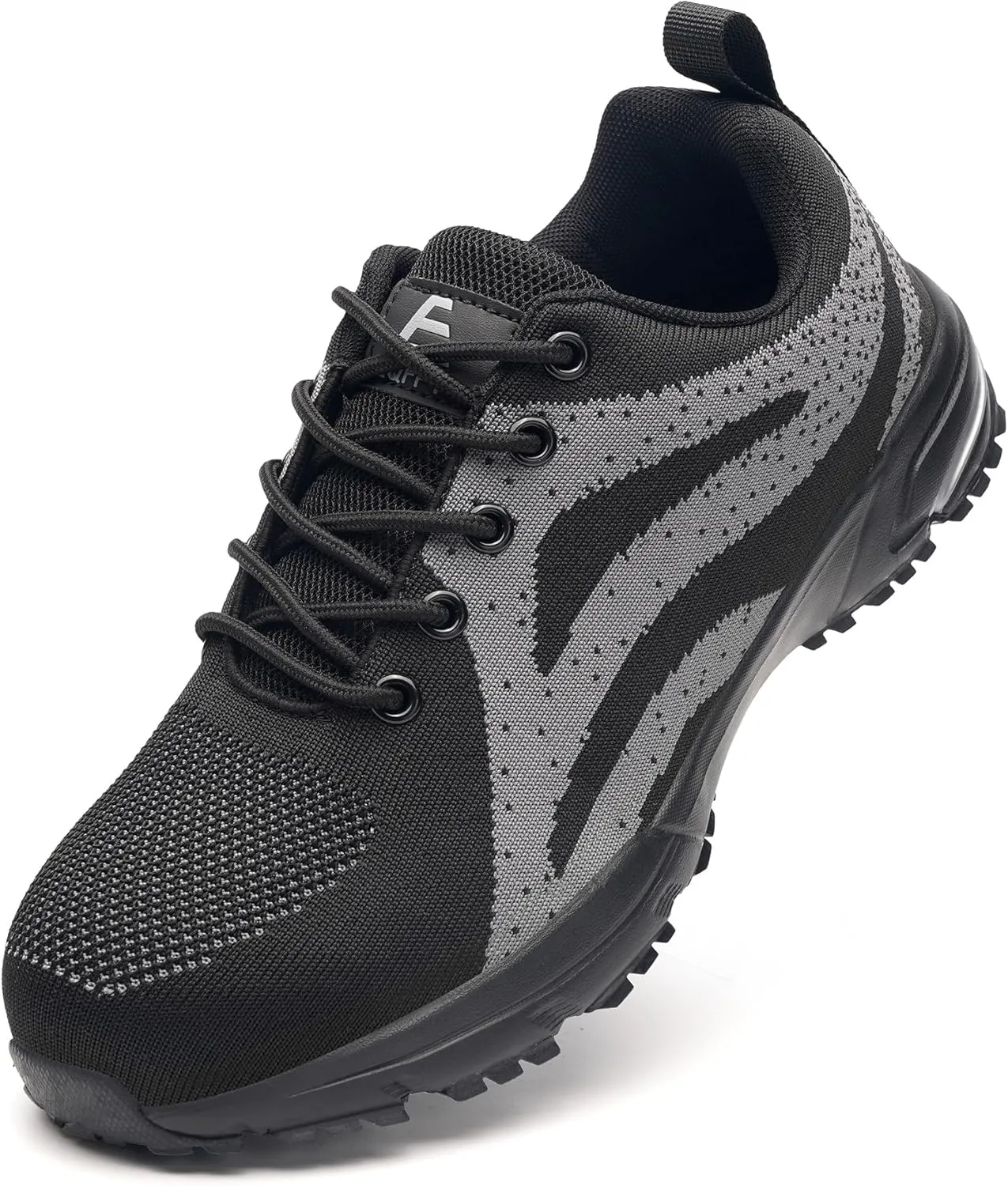 Steel Toe Shoes for Men Women Work Safety Shoes Comfortable Lightweight Puncture Proof Slip Resistant Indestructible Warehouse Industry Construction Shoes