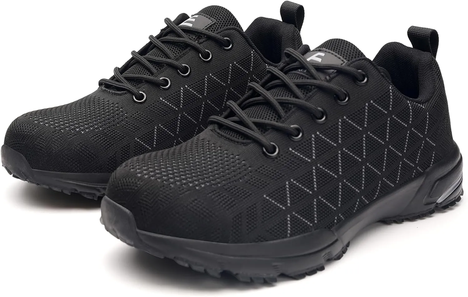 Steel Toe Shoes for Men Women Work Safety Shoes Comfortable Lightweight Puncture Proof Slip Resistant Indestructible Warehouse Industry Construction Shoes