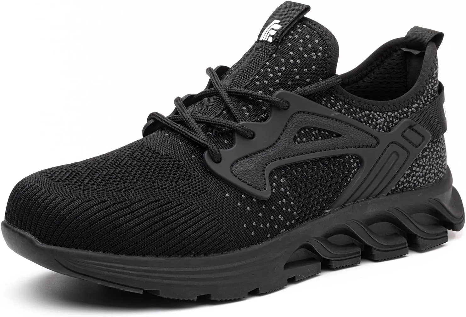 Steel Toe Shoes for Men Work Women Lightweight Air Cushion Sneakers Slip Resistant Safety Work Boots Indestructible Shoes