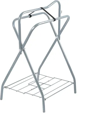Tackmore Freestanding Saddle Rack Accommodates English Western Saddles Lightweight Foldable Space Saving Saddle Stand