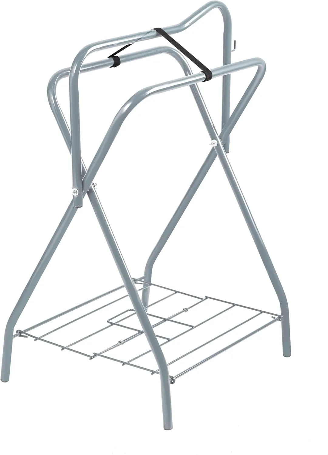 Tackmore Freestanding Saddle Rack Accommodates English Western Saddles Lightweight Foldable Space Saving Saddle Stand