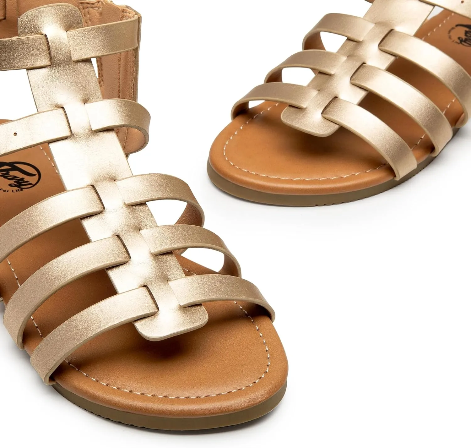 Trary Womens Sandals, Gladiator Sandals for Women, Wide Width Sandals for Women, Strappy Sandals, Flat Sandals for Women, Trendy Sandals Women Dressy Summer Flat, Comfortable Sandals Women