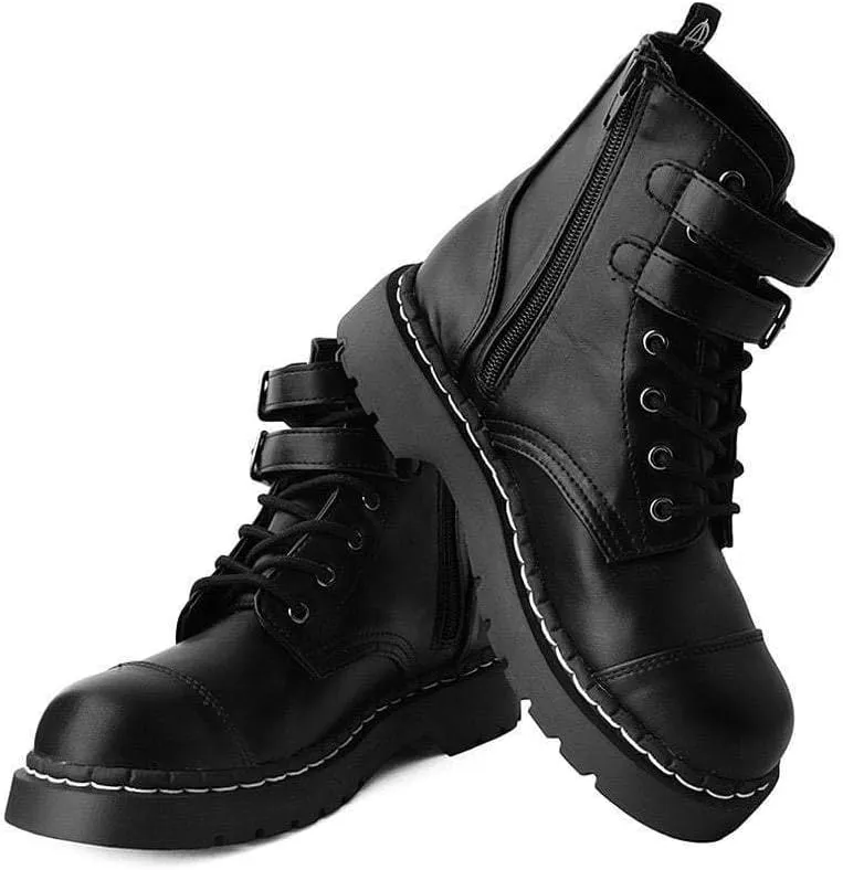 T.U.K. Women's 2-Buckle Anarchic Boots