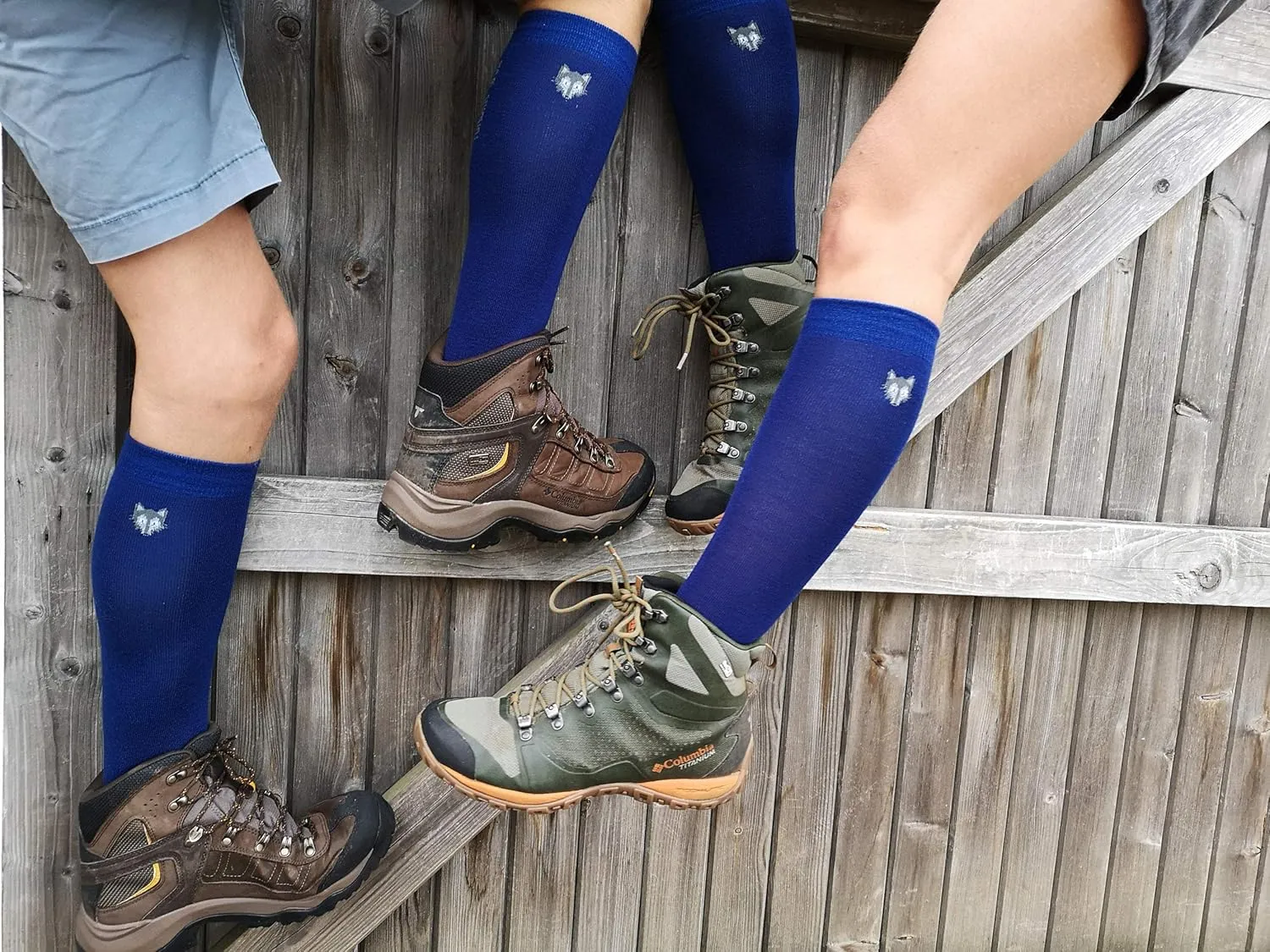 Tundra wolf 80% wool socks 3-pack - extremely thin & warm thermal socks