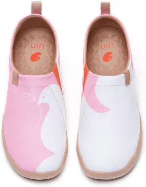 UIN Women's Art Painted Travel Shoes Slip On Casual Knit Loafers Lightweight Comfort Fashion Sneaker Constellation Toledo Ⅰ