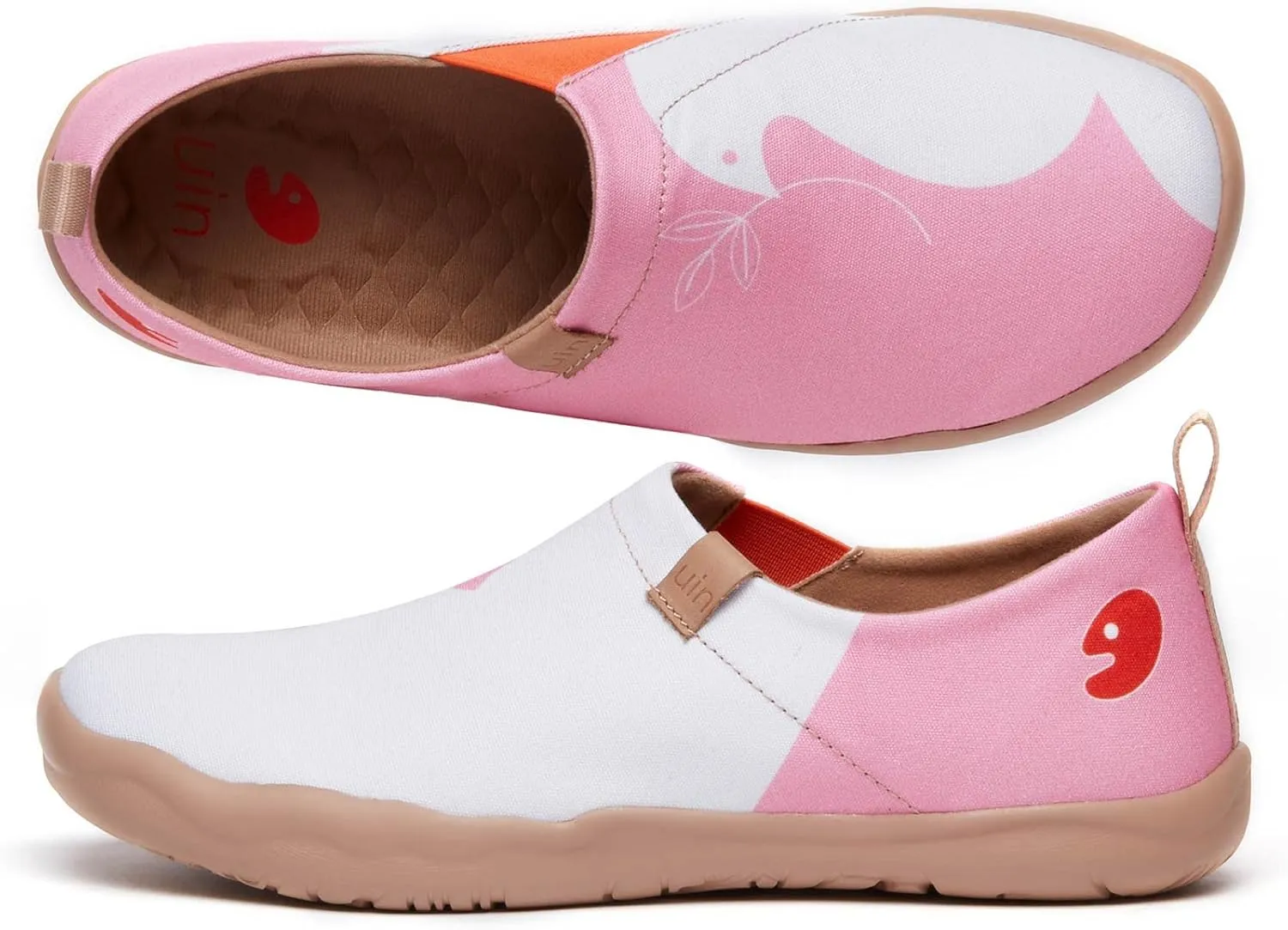 UIN Women's Art Painted Travel Shoes Slip On Casual Knit Loafers Lightweight Comfort Fashion Sneaker Constellation Toledo Ⅰ