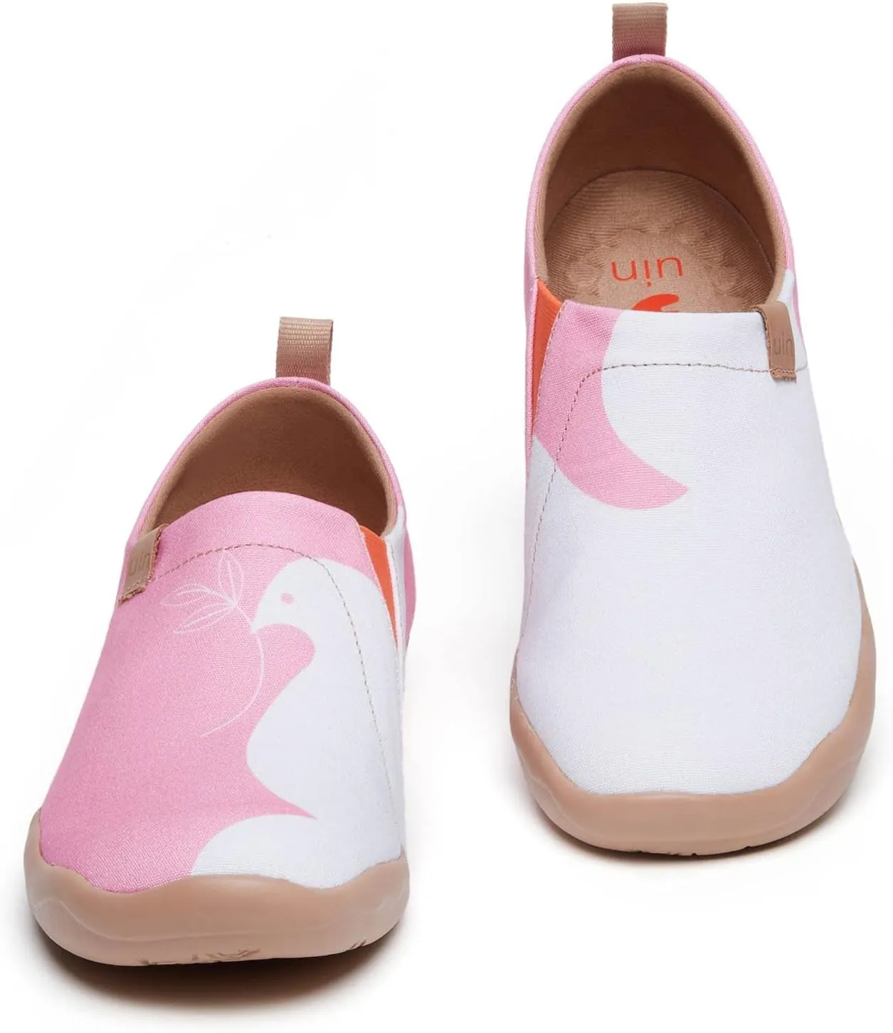 UIN Women's Art Painted Travel Shoes Slip On Casual Knit Loafers Lightweight Comfort Fashion Sneaker Constellation Toledo Ⅰ
