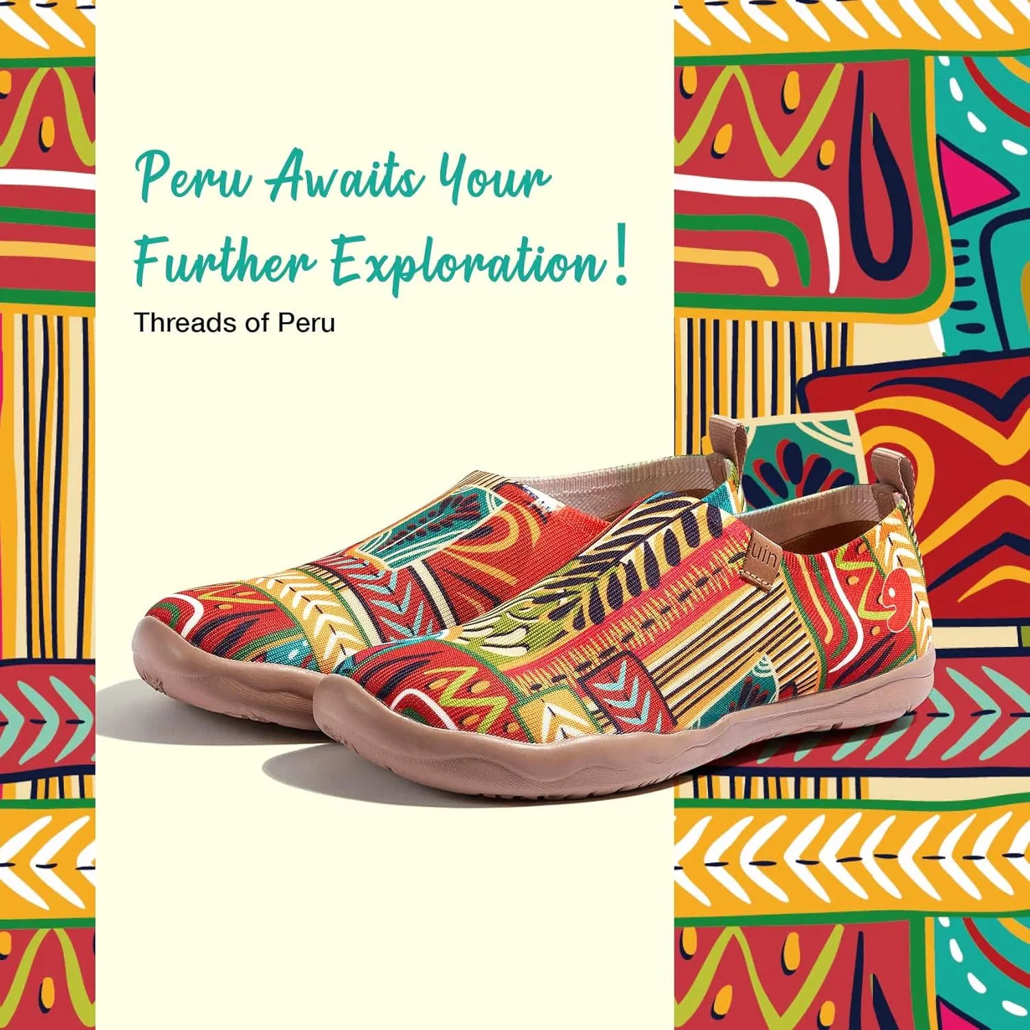 UIN Women's Art Painted Travel Shoes Slip On Casual Knit Loafers Lightweight Comfort Fashion Sneaker Constellation Toledo Ⅰ