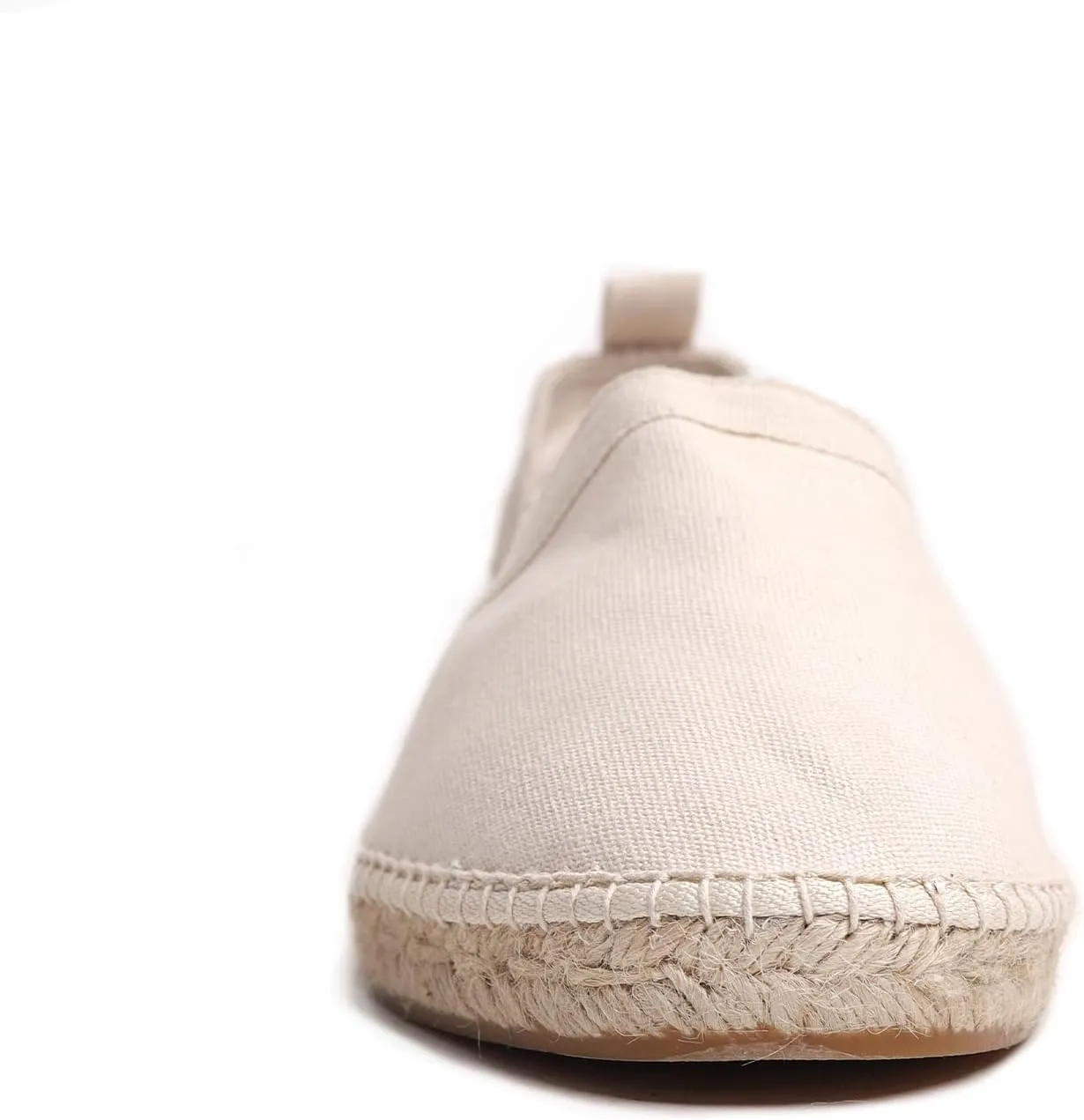 VOLIRIN & KAMMV Closed Toe Comfortable Canvas Slip on Flat Espadrilles for Men