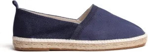 VOLIRIN & KAMMV Closed Toe Comfortable Canvas Slip on Flat Espadrilles for Men