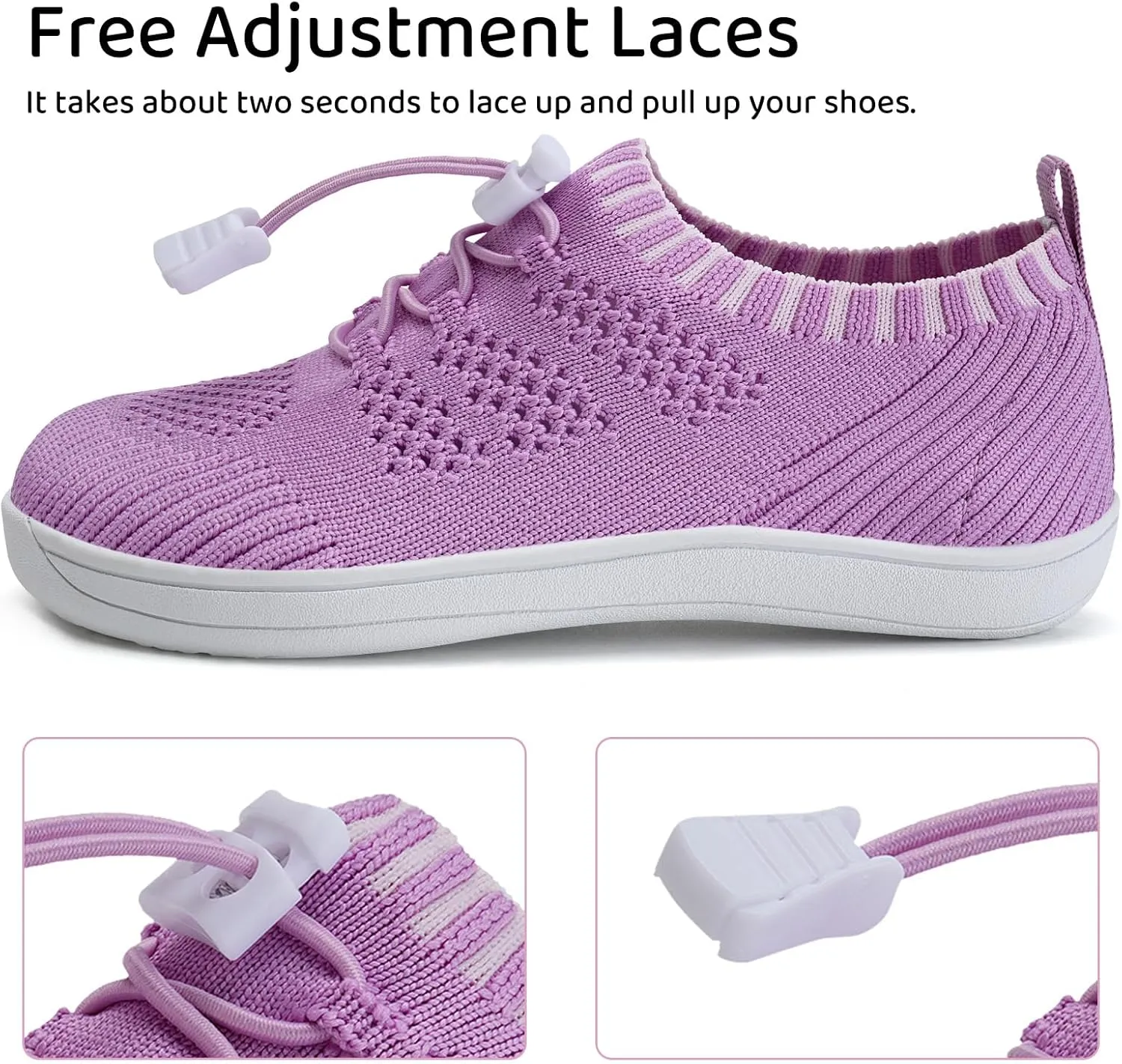 WateLves Water Shoes for Toddler Little Kid Minimalist Wide Barefoot Zero Drop Sole Splay Naturally Aqua Sneakers Boys Girls