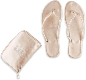 WEDDINGSTAR Custom Embroidered Foldable Flip Flop Wedding Favors