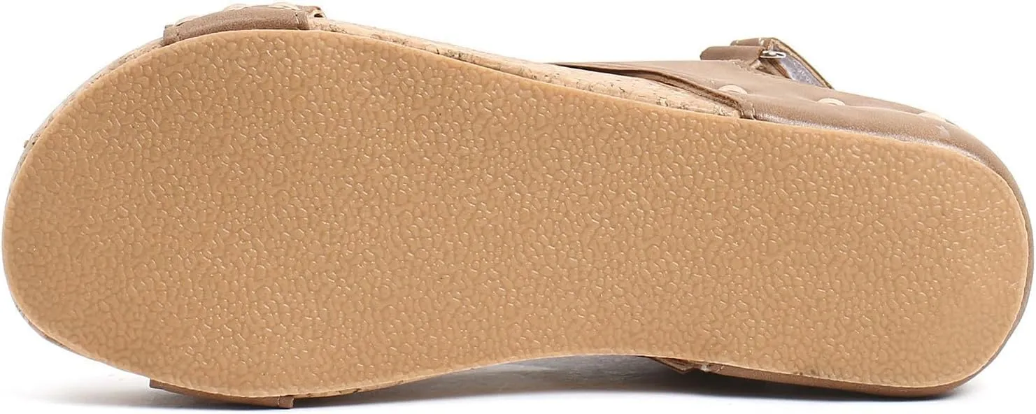 Wedge Sandals for Women 2025 Dressy Platform Open Toe Ankle Strap Espadrilles Wedge Heels Sandals Comfortable Wide Width Boho Summer Beach Sandals Ladies Wedges