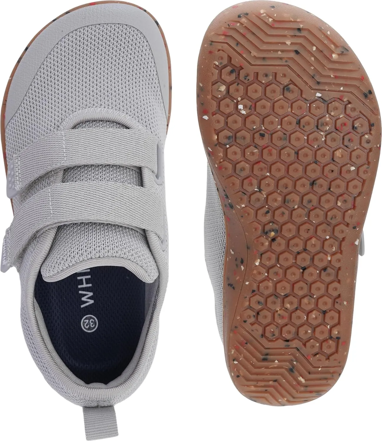 WHITIN Toddler/Little Kid Wide Barefoot Shoes | Minimalist Sneakers for Boys/Girls | Zero-Drop Healthy Sole | Natural to Grow