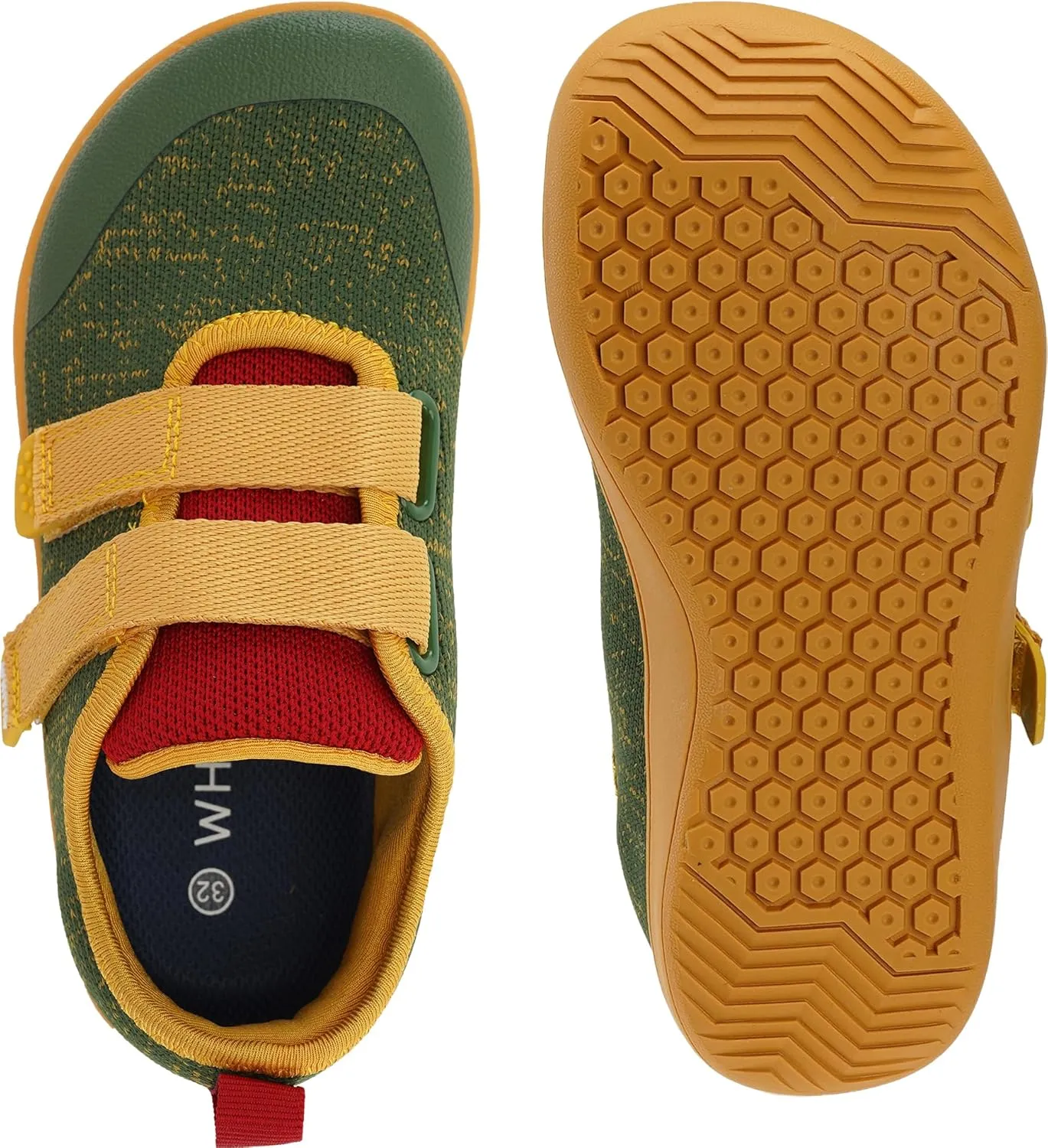 WHITIN Toddler/Little Kid Wide Barefoot Shoes | Minimalist Sneakers for Boys/Girls | Zero-Drop Healthy Sole | Natural to Grow