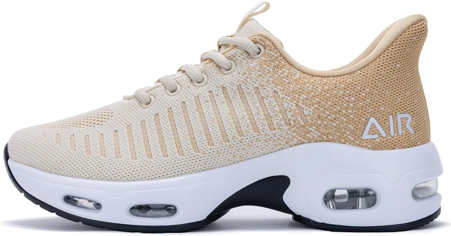 Women Air Slip on Walking Shoes Comfortable Tennis Sneakers Runnig Gym Athletic Workout Jogging Footwear US 6-11