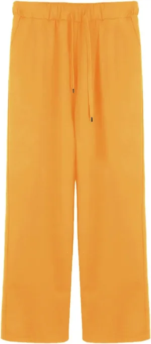 Women High Waisted Drawstring Pants Trendy Oversized Y2K Straight Leg Trouser Summer Beach Active Athletic Sweatpants