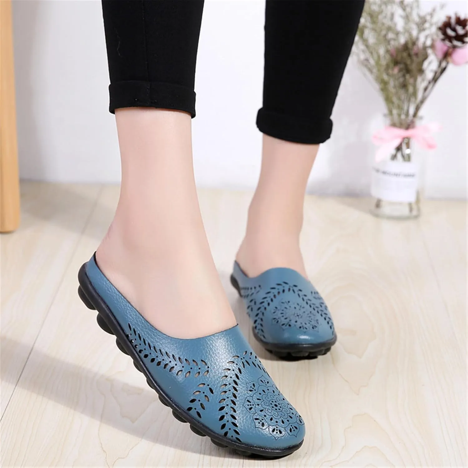 Womens Dress Shoes Black Sneakers for Women Womens Loafers Wide Width Comfortable and Soft Lightweight Christmas Running Shoes Slip on Non Slip Low Top Casual