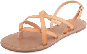 Women's Gladiator Flat Sandals Fisherman Strappy Sandals Ankle Strap Sandals