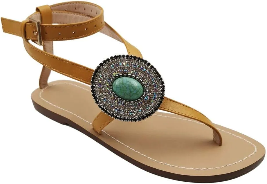 Women's Gladiator Sandals,Cross Tie Flat Sandals,Beach Sandals