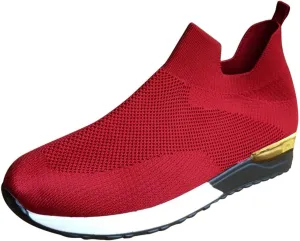 Womens Ladies Walking Running Shoes Slip On Lightweight Mens Tennis Shoes Wide Men's Casual Dress Shoes Women Shoes Sneakers Black Tennis Shoe Loafers Dress Shoe