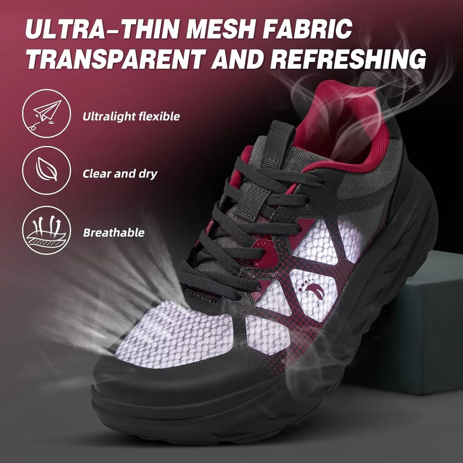 Women's Orthopedic Diabetic Wide Running Shoes: Comfortable Casual Arch Support Plantar Fasciitis Orthotic Sneakers, High Arch Swollen Work Tennis Sports Shoes for Foot and Heel Pain Relief