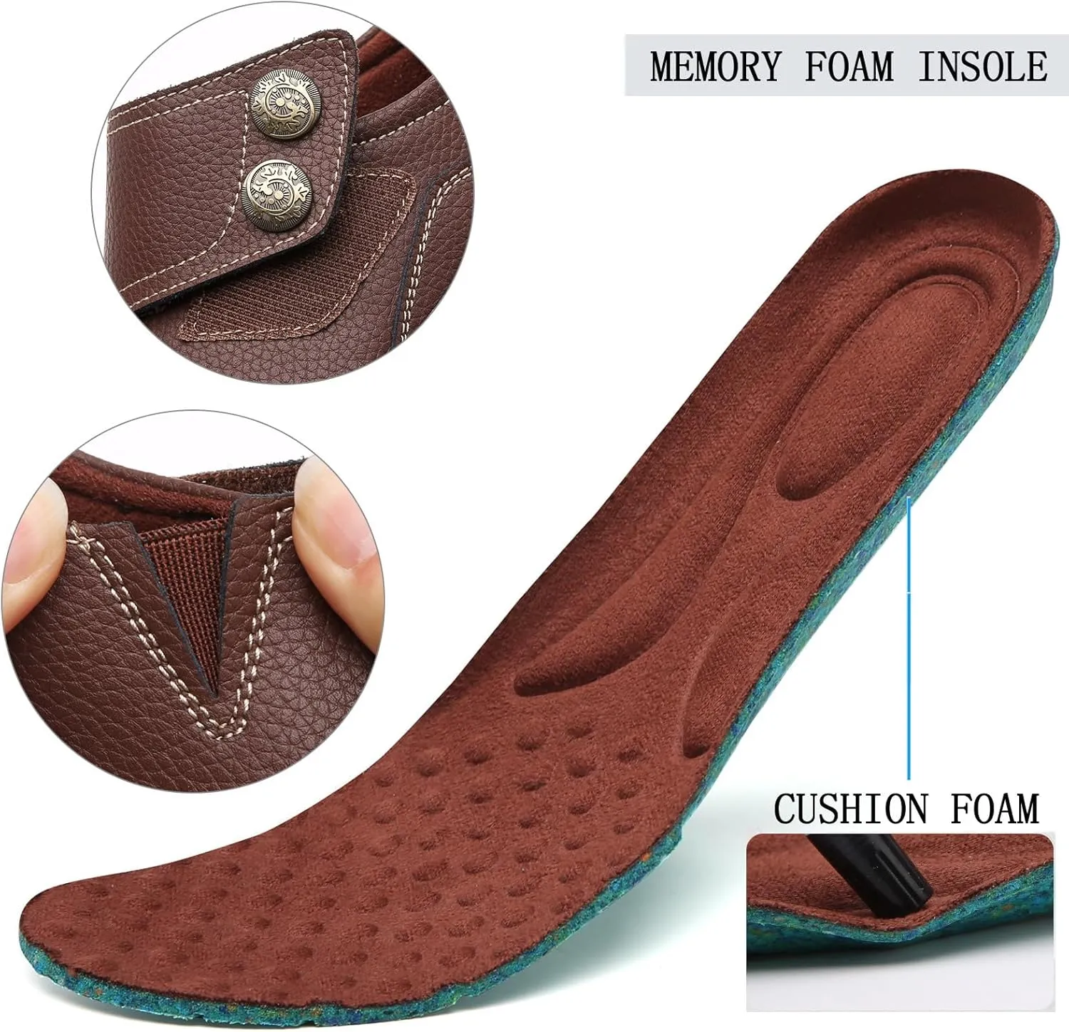Women's Penny Loafers & Slip-ons Shoes Ladies Business Dressy Casual Flats Leather Driving Moccasins Comfortable Work Walking Shoes