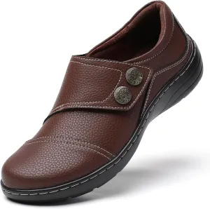 Women's Penny Loafers & Slip-ons Shoes Ladies Business Dressy Casual Flats Leather Driving Moccasins Comfortable Work Walking Shoes