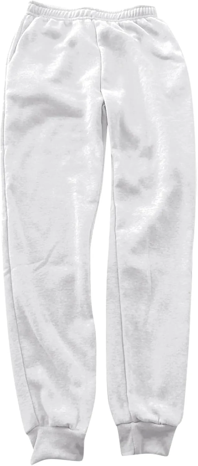 Womens Thin High Waisted Pants Trendy Pleated Waist Park Cycling Running Sweatpant Office Relax Cuffed Casual Trouser