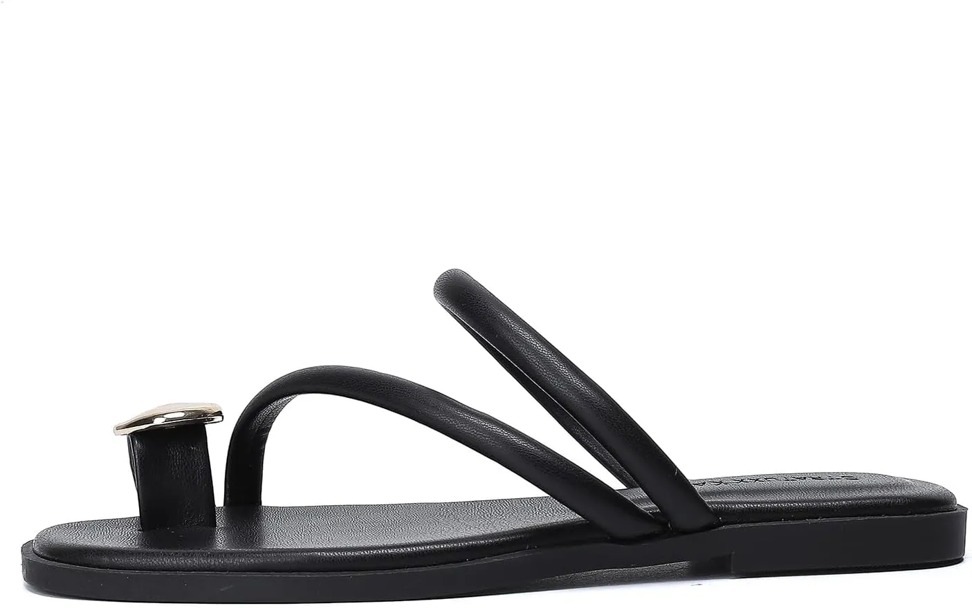 Women's Toe Ring Thong Sandals Open Toe Slide Flat Sandals Casual Summer Flip Flop Flat Sandals