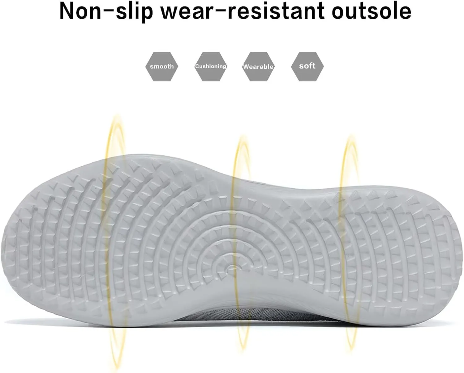 Women's Walking Shoes Breathable Lightweight Fashion Loafers Slip-Ons Sneakers Mesh Casual Ballet Flat Nurse Dress