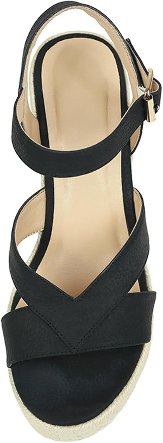 Women's Wedges Sandals Platform Open Toe Espadrille Sandals