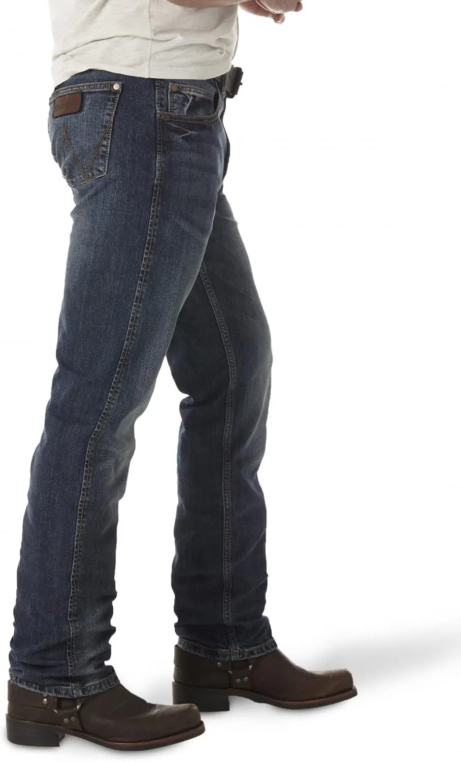 Wrangler Men's Retro Slim Fit Straight Leg Jeans