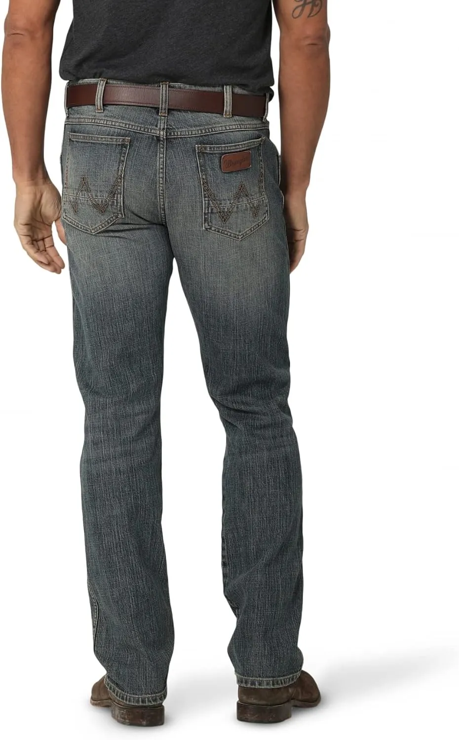 Wrangler Men's Retro Slim Fit Straight Leg Jeans