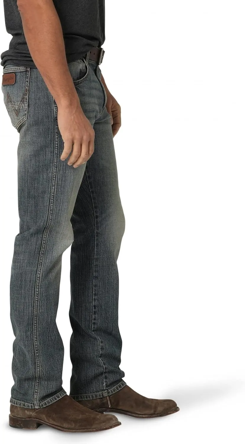 Wrangler Men's Retro Slim Fit Straight Leg Jeans