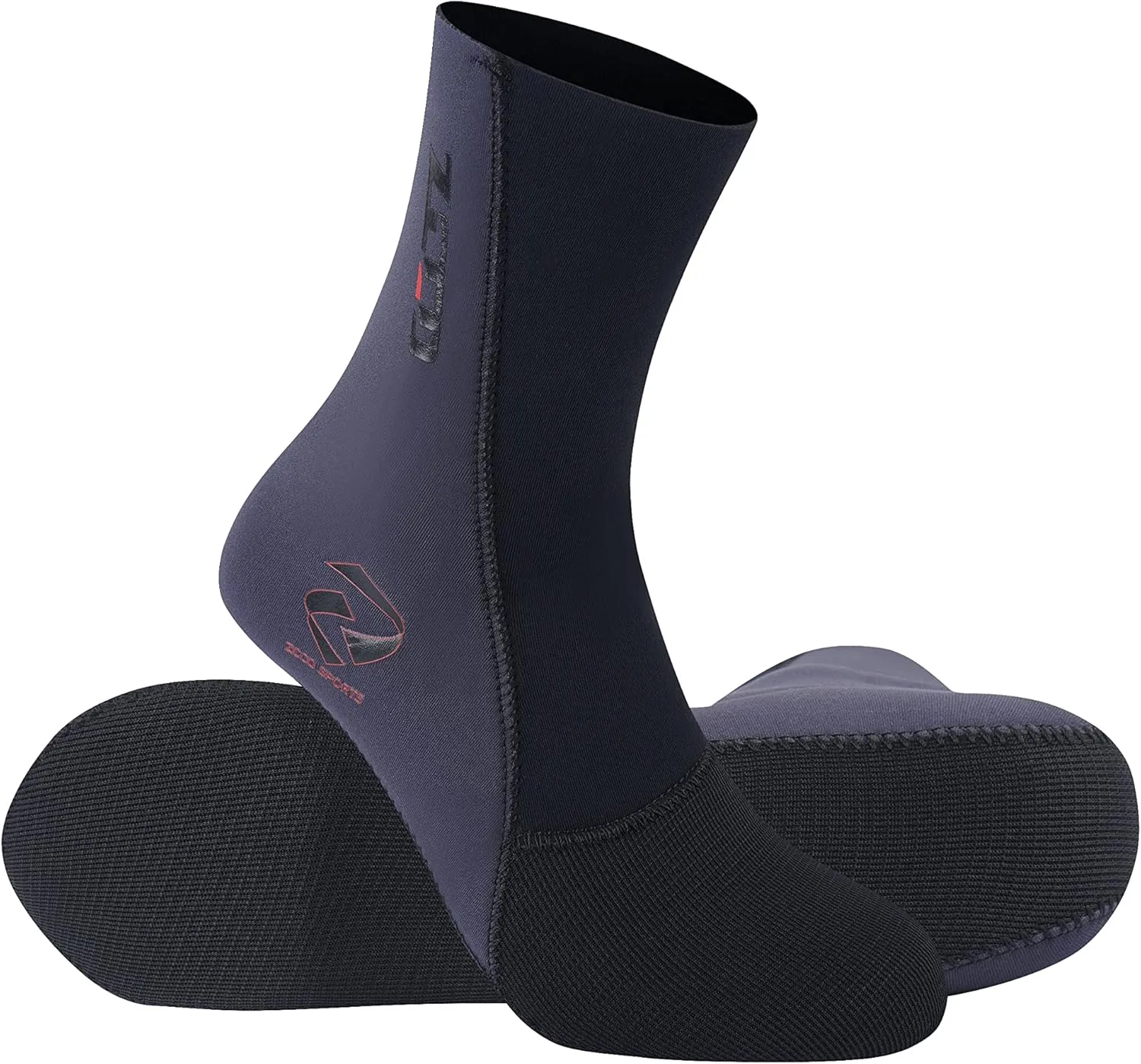 ZCCO Neoprene Socks Men Women 3mm Wetsuit booties Shoes Sand Skin Surfing Scuba Diving Snorkeling Beach Water Sports Outdoor
