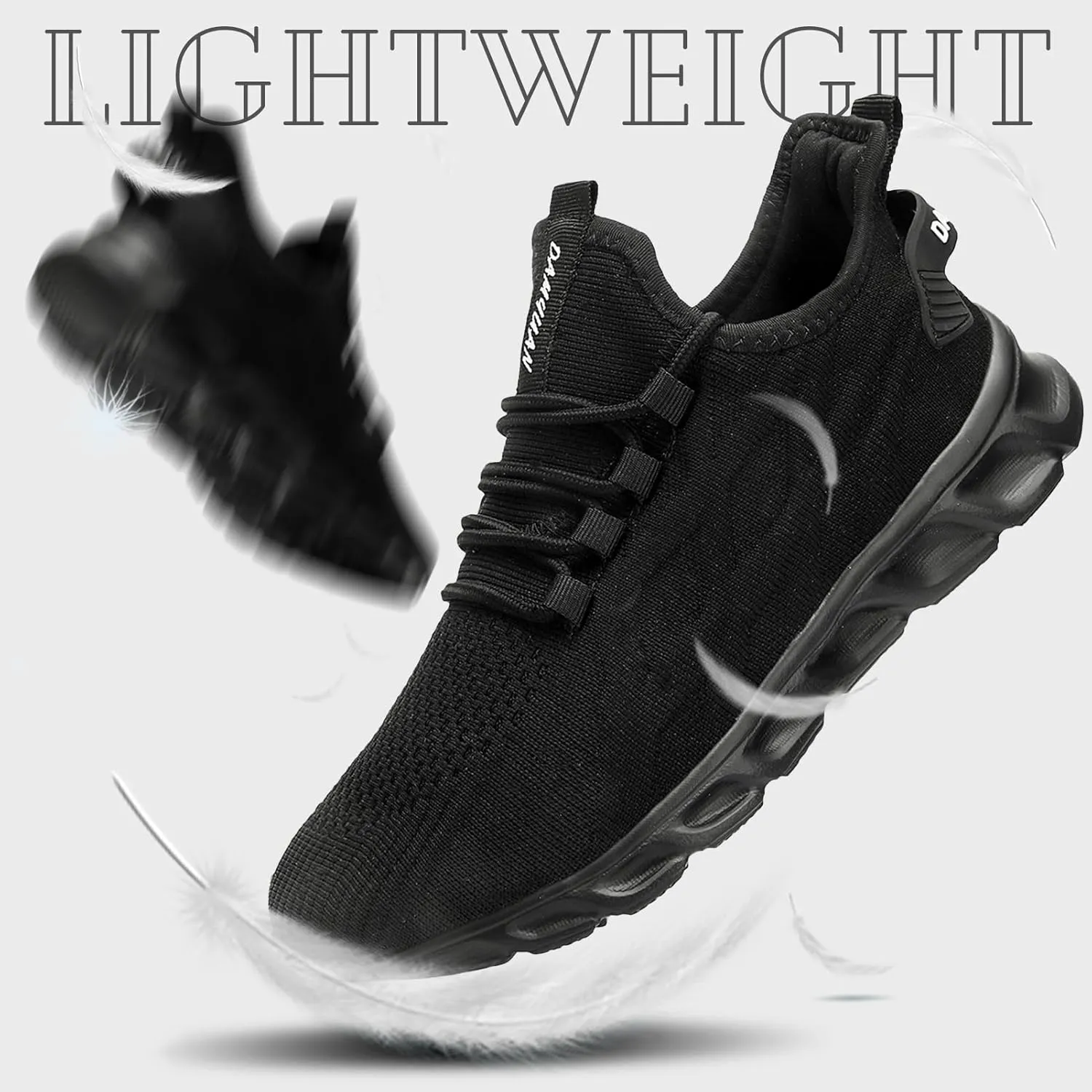ZGPWZWL Mens Running Shoes Sneakers for Men Tennis Gym Athletic Lightweight Walking Comfortable Workout Sports Shoes